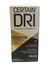 Certain Dri Prescription Protection Antiperspirant Aluminum Chloride, Roll-On
