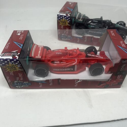 1:22 RC Auto Las Vegas F1 27Mhz & USB Rosso A/Blk con Telecomando Batteria Inc Lotto 2 Pezzi - Foto 2 di 12
