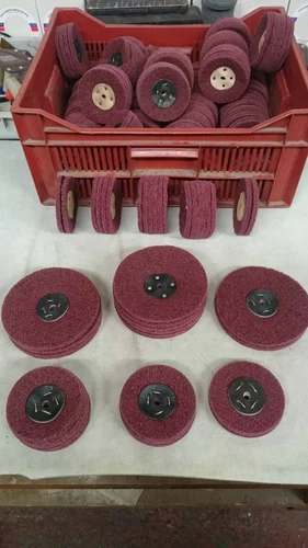  NON-WOVEN ABRASIVE VERY FINE SUPER DUTY LAP MOPS POLISHING KIT MADE IN UK B74NE - Picture 1 of 6