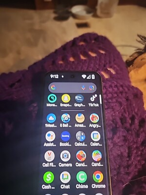 Google Pixel 9 Pro - 256 GB - Black With Tiktok App Ready To Go. (Verizon)