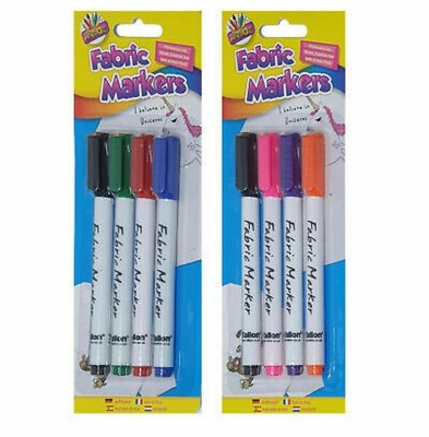 Fabric Pens Marker Pens Textile Permanent Coloure Pens Markers