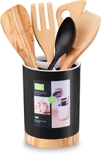 Kitchen Utensil Holder Tableware Storage Bucket, Spoon Chopsticks Fork Drain Rac