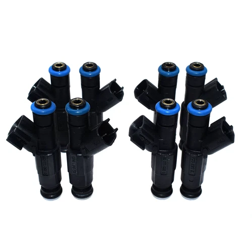 Set of 8 Fuel Injectors For Mercruiser V8 350 MAG 5.0 4.3 6.2 885176 0280156081 - Picture 3 of 6