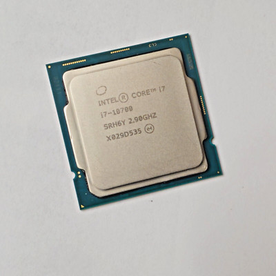 Intel 10th Gen Core i7-10700 SRH6Y 2.9GHz (Turbo 4.8GHz ) 8-Core 16M LGA1200 CPU