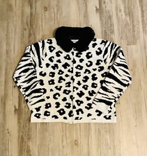 Marisa Christina Vintage Hong Kong Sweater Removable Faux Fur Collar Small Rare