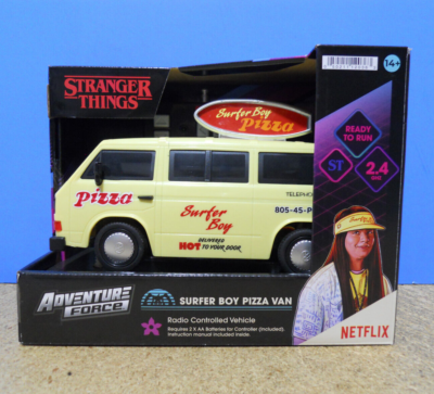 STRANGER THINGS Surfer Boy Pizza VW Van Remote Control Volkswagen