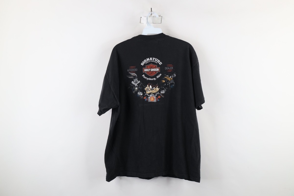 モードY2K　Harley-Davidson ピチT グランジ　00年代 モードY2K Harley-Davidson ピチT グランジ 00年代 Vintage