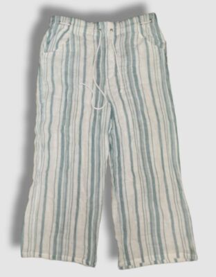 $63 Show Me Your Mumu Womens White High Rise Wide Leg Pants Size Medium