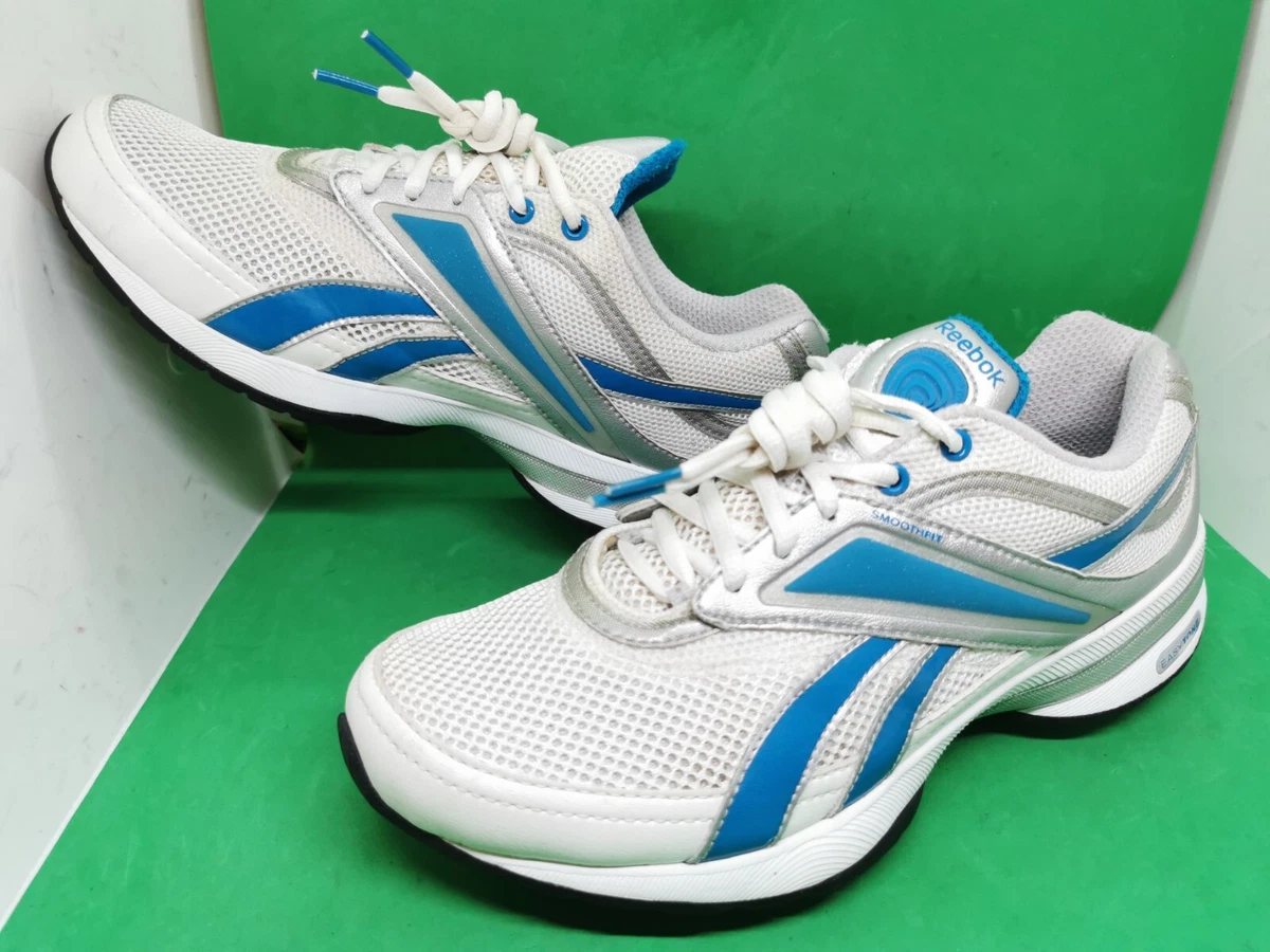 Reebok Womens Easy Tone 11 J14072 White Casual Shoes Sneakers Size 9