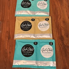 NEW Avry 3 packages Beauty gel-ohh jelly spa bath. Tea tree, milk and honey pear