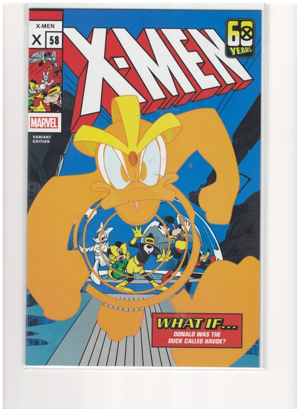 Amazing Spiderman Volume 6 #49 Disney anniversary Uncanny X-men variant 9.6
