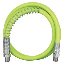 Flexzilla L2965FZSP Grease Hose 1/8In X 36In 1/8In MNPT Ends Spring Guard
