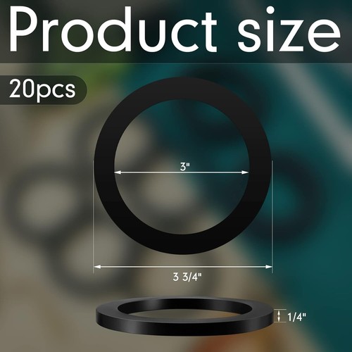 Versatile 20-Pack 3 Inch Cam Lock Washer - Perfect for Pool Maintenance - Picture 4 of 9