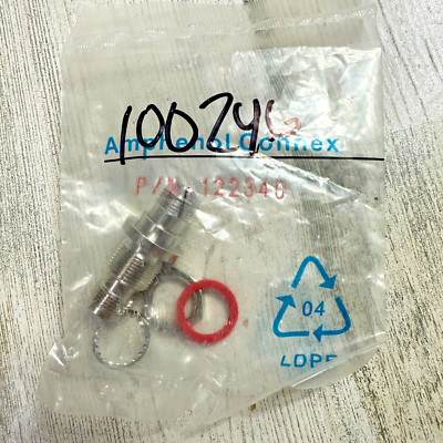 Amphenol RF 122340 Adapters - In Series TNC JACK JACK BULK HEAD ADAPTER 50 OHM
