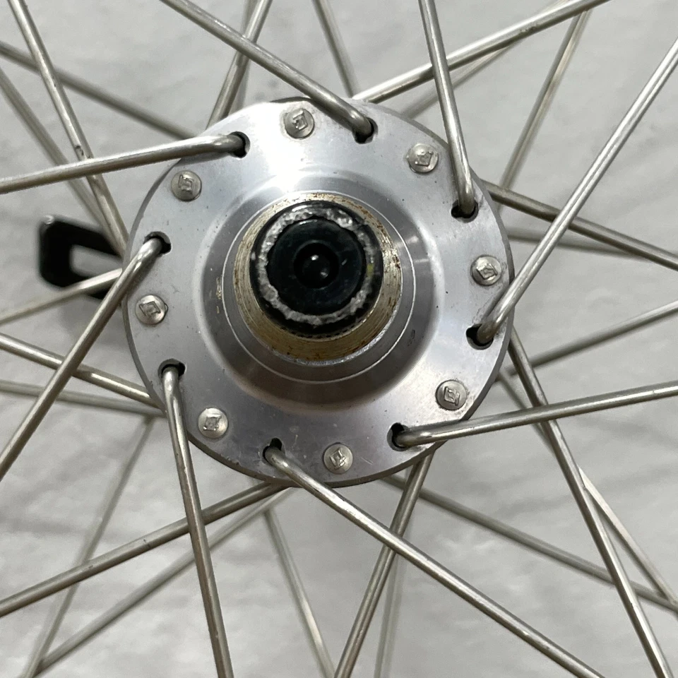 Buje de carbono Zipp 26 de colección matriz de rueda delantera pista única EE. UU. CODA pincho 32 Foto 4 de 4