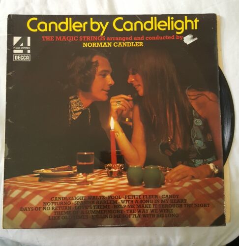 Vinyl Lp 12" - Candler by Candlelight. Decca Records. 1975.  - Photo 1/4