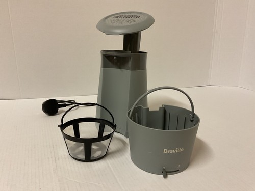 Breville Eiskaffeemaschine VCF155 | Einzelportionsmaschine + Tasse & Stroh | grau - Bild 6 von 6