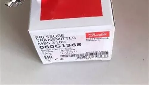 NUOVO DANFOSS trasmettitore di pressione MBS3100 060G1368 UPS spedizione. - Foto 1 di 1