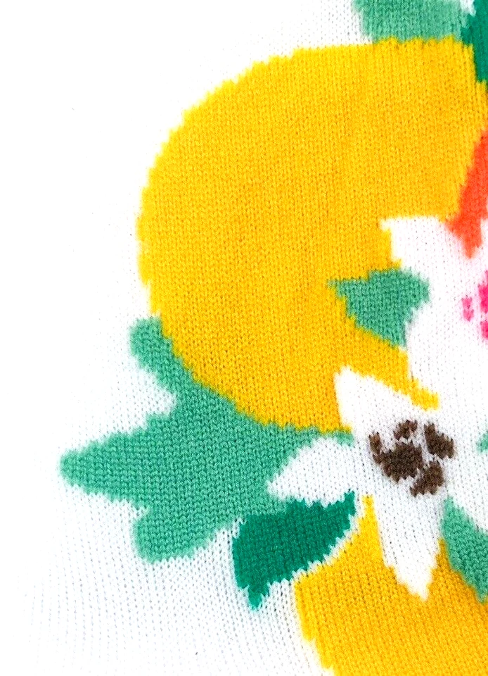 Kate Spade NY Women White Ankle Nylon Semi Sheer Floral Everyday Casual Socks OS - Изображение 2 из 3