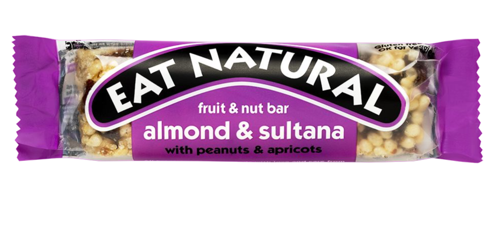 Eat Natural bars Almond and sultana 12 x 45g. Fruit and nut bars