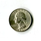 1947-P Washington Quarter 90% Silver | Uncertified Circulated