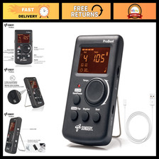 Digital Metronome Rechargeable with Timer Function for Piano, Guitar, Drum Mor
