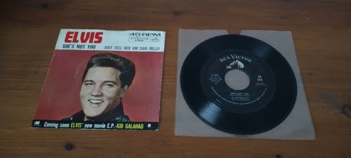 ELVIS PRESLEY - SHE'S NOT YOU - RCA VICTOR - USA -47-8041  - ROCK - 1962