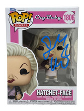 John Waters Signed Cry Baby Hatchet-Face Funko Pop 1806 Autograph Beckett COA