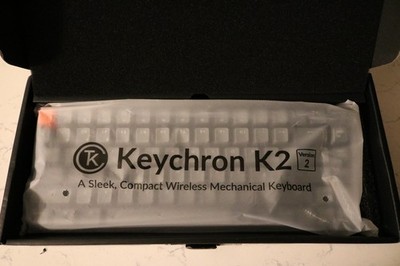 Keychron K2A3 Brown Switch Wireless Mechanical Keyboard Grey White Backlight