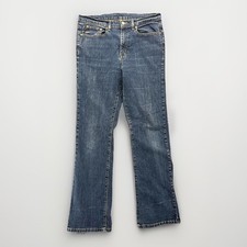 Polo Ralph Lauren Women's Size 10 x 32 Mid Rise Stretch Saturday Bootcut Jeans