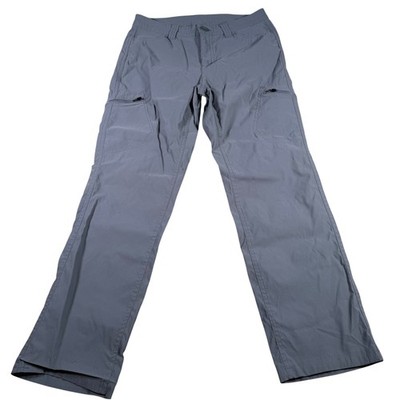 Eddie Bauer Cargo Pants Womens 4 Grey Outdoor SLIC EBW31WB301 Straight Leg