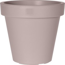 Taupe Large Plant Pot Round Outdoor Garden Flower Tree Plastic Planter 50cm 60cm
