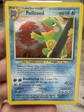 Politoed 8/75 Neo Discovery Holo Good Condition Comes With Hard Case on eBay
