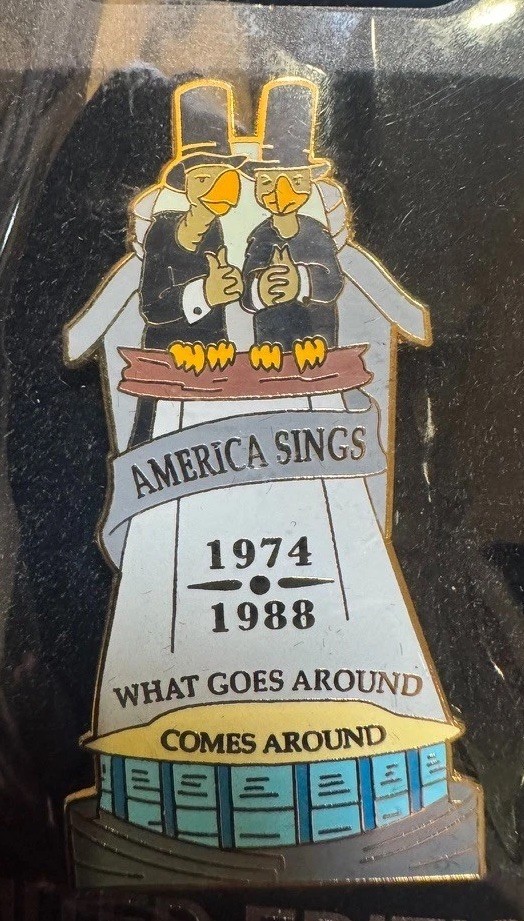 LE 300 Disney WDI Dead Rides America Sings Tombstone Pin 2009