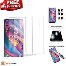 4-Pack HD Tempered Glass Screen Protectors for TCL K32/K33 - 9H Hardness