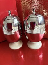 Everhot Bakelite Egg Cups X2 Vintage Kitchenalia + Modern Gift Box