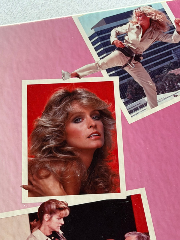 TV GUIDE Cover Portrait 1986 FARRAH FAWCETT MAJORS Charlie's Angels Jill Munroe