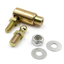 Throttle Disconnect Kit, Quick Release Ball Joint, 10-32 in Female Thread, St...