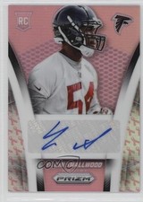 2014 Panini Prizm Auto Rookie Pink Prizm 15/100 Yawin Smallwood #AR-YS Auto 0f3