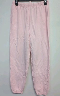 Victoria's Secret Brushed Modal Fleece Jogger Medium Angel Pink 