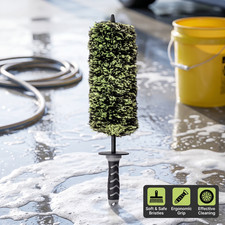 Car Wheel Cleaning Brush Soft-bristled Rim And Tyre Wash Brush For Car Wheel