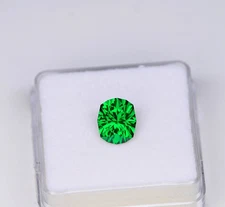 10 Ct Natural Colombian Green Emerald  Fancy Cut GIE Certified  Loose Gemstone