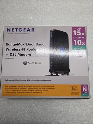 NETGEAR RangeMax Dual Band Wireless-N Router Dgnd3300