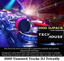 Tech House Music USB 64GB  2012-2017  Part 3  320kbps  DJ or Fan