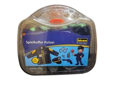 Spielkoffer Polizei | Weste Mütze Waffe Handschellen Walkie-Talkie Pfeife | NEU