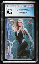 2022 Marvel Unbound Canvas /299 Spider-Woman Ghost-Spider CGC 9.5 Gem Mint ls5