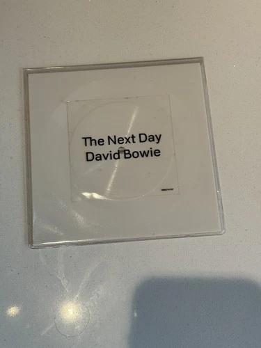 DAVID BOWIE THE NEXT DAY 7" SINGLE WHITE SQUARE VINYL MINT SEALED