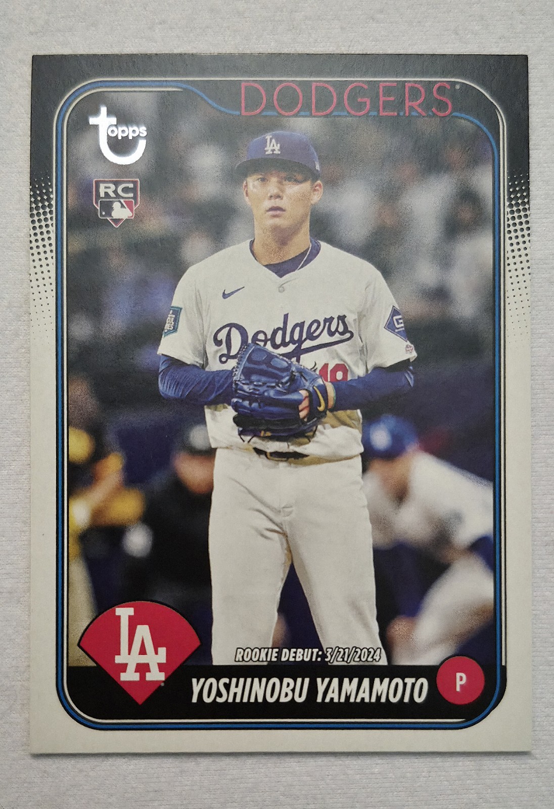 2024 Topps Update Yoshinobu Yamamoto Rookie Debut US149 VINTAGE STOCK /99 RC SP