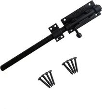 12 Inch Barrel Bolt Latch, 304 Stainless Steel Heavy Duty Gate Latch Slide Lock