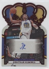2023-24 Panini Crown Royale Red /35 Jonathan Kuminga #CA-KUM Auto 14mf